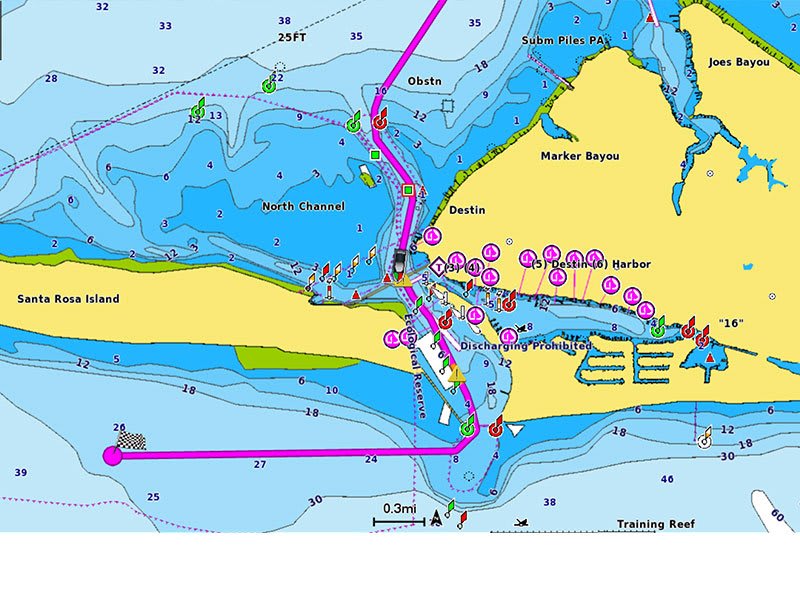 Garmin Navionics Vision+ Baltijos jūros rytinės pakrantės žemėlapiai