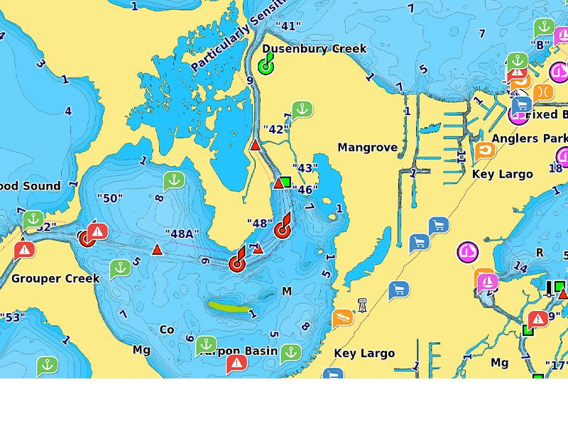 Garmin Navionics+ Baltijos jūros rytinės pakrantės žemėlapiai