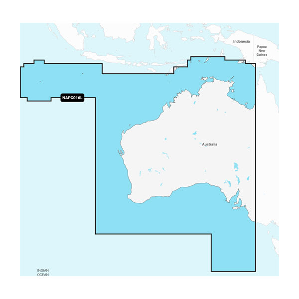 Garmin - Navionics Marine Charts | Australia, West & Central - Inland ...