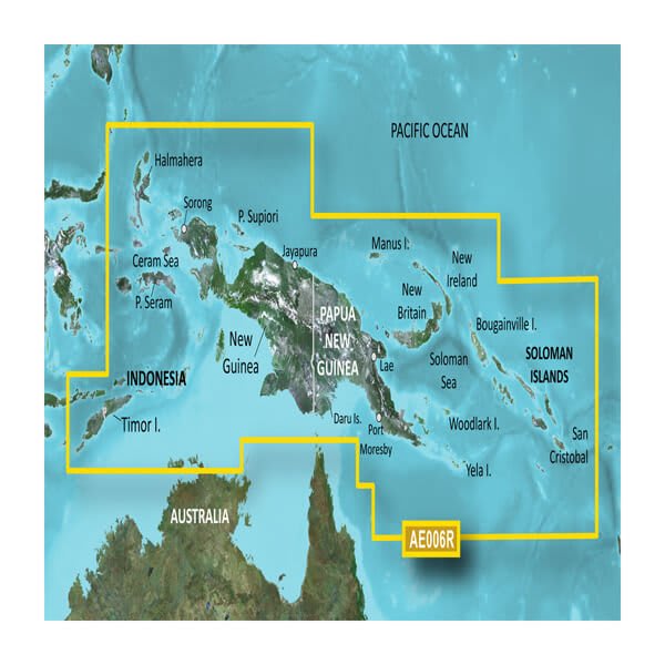Timor Leste and New Guinea Coastal Charts