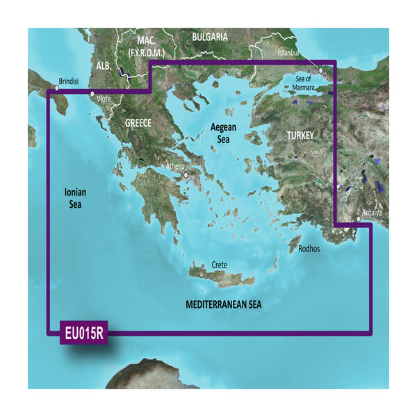 hjemmehørende præmedicinering sikring Aegean Sea and Sea of Marmara Charts | Garmin