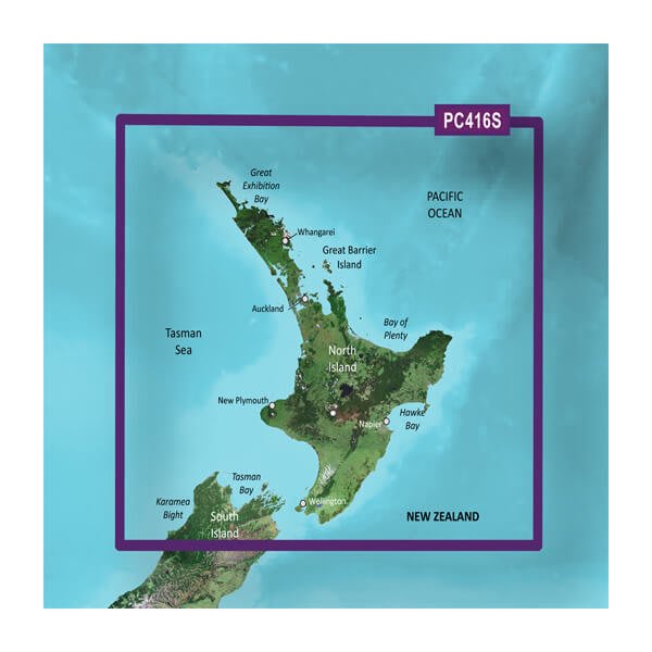 Rang Foran Landsdækkende New Zealand, North Coastal Charts | Garmin