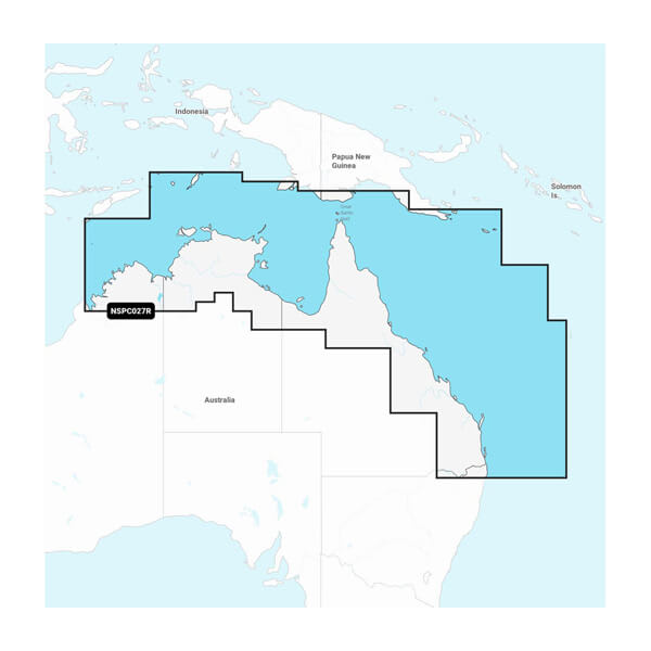 Garmin Navionics+™ Australia, Northeast - Inland and Coastal Marine Charts