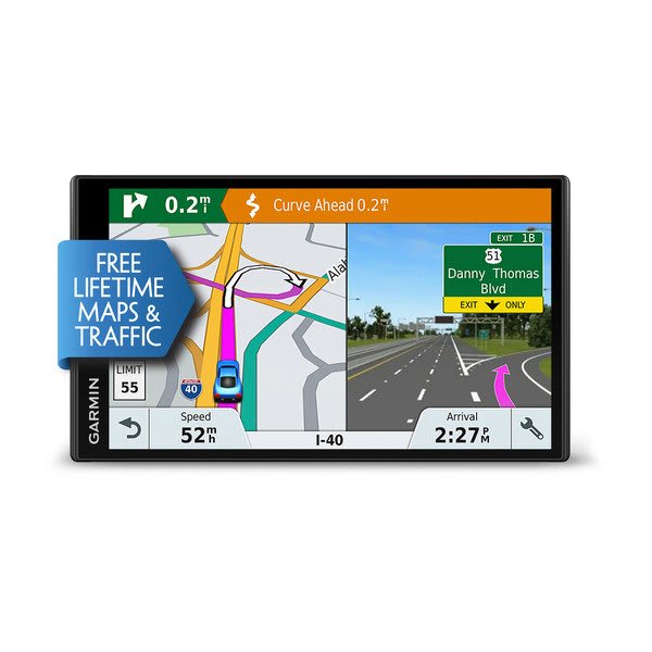 010-01680-02 with Universal GPS Navigation Dash-Mount & 1 Piece Micro Fiber Cloth Garmin DriveSmart 51 NA LMT-S Advanced Navigation with Smart Features 