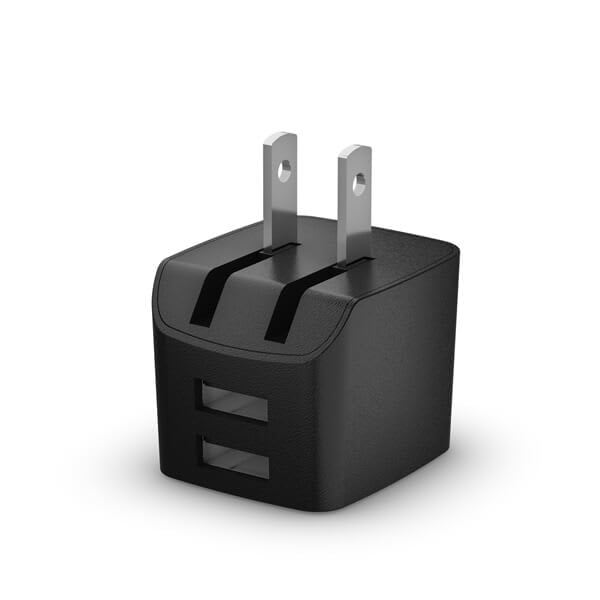 Dual Port USB Power Adapter (USB-A)
