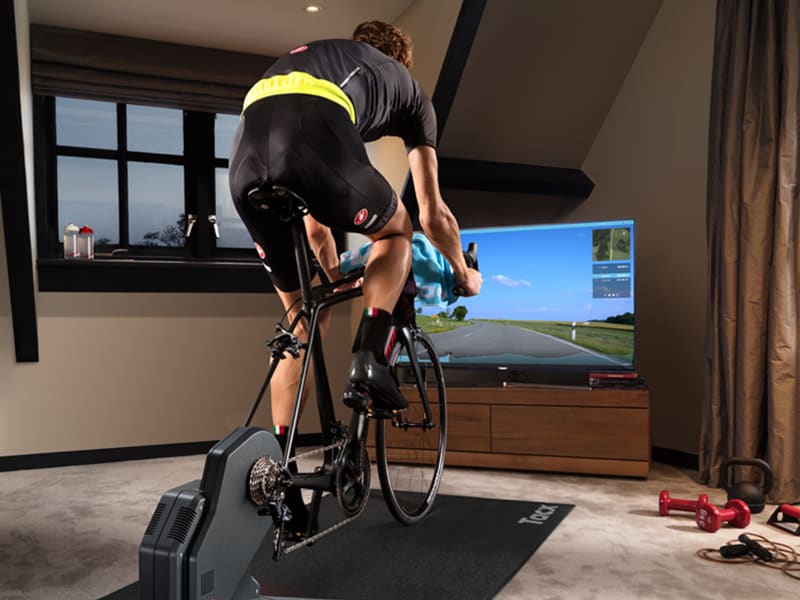 Tacx FLUX S Smart Trainer Direct Drive Trainer Garmin