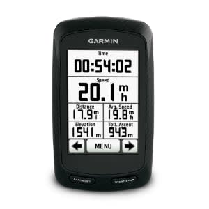 Schwarz und blau Garmin Edge 800 GPS-Fahrrad-Computer mit Touchscreen 