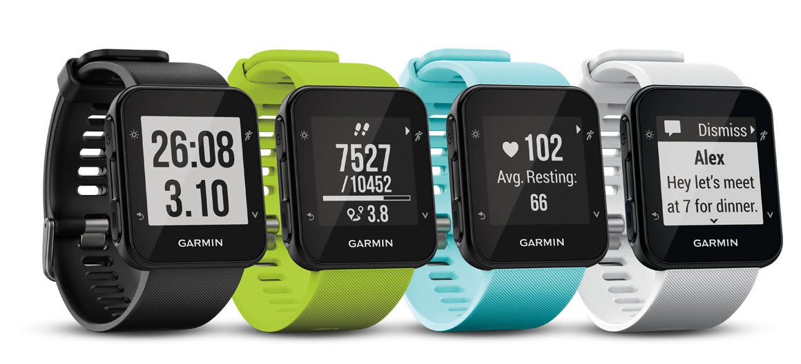 Forerunner Garmin Forerunner 35 Neon Green GPS Sport Watch Wrist Based HR 