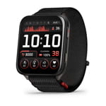 Venu X1 fekete Titanium, fekete ComfortFit Nylon szíjjal (ED)