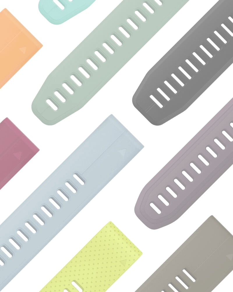 QuickFit® accessory bands let you match your style with no tools required.