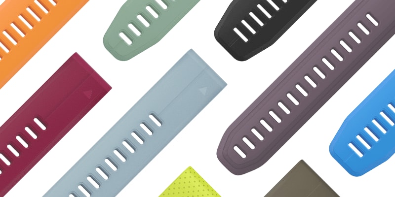 QuickFit accessory bands let you match your style with no tools required.