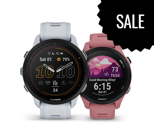 SAVE ON SELECT FORERUNNER® RUNNING SMARTWATCHES