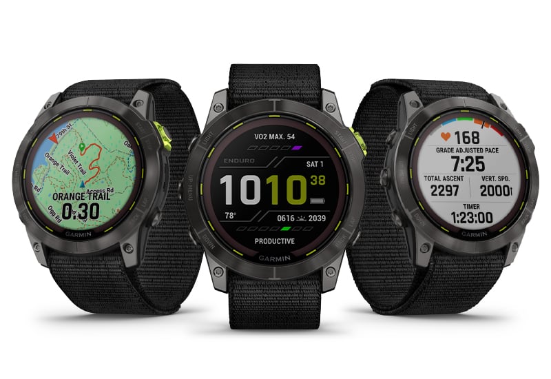Garmin Enduro, Reloj GPS multideportivo de Ultraperformance con capacidades  de carga solar, duración de la batería de hasta 80 horas en modo GPS