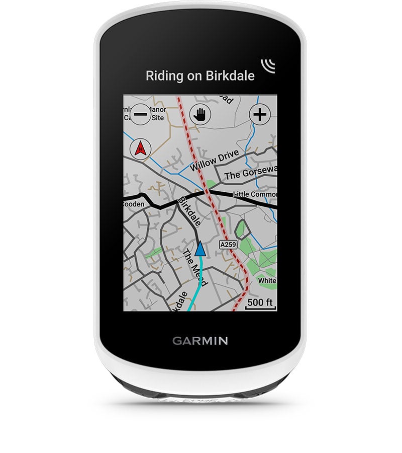  Garmin Edge Explore 2 (Power Mount) Bicycle Computer -  Touchscreen & Easy to Use Cycling GPS, Maps, & Traffic Updates - Bundle  with PlayBetter Silicone Case (Black) & Tempered Glass Screen