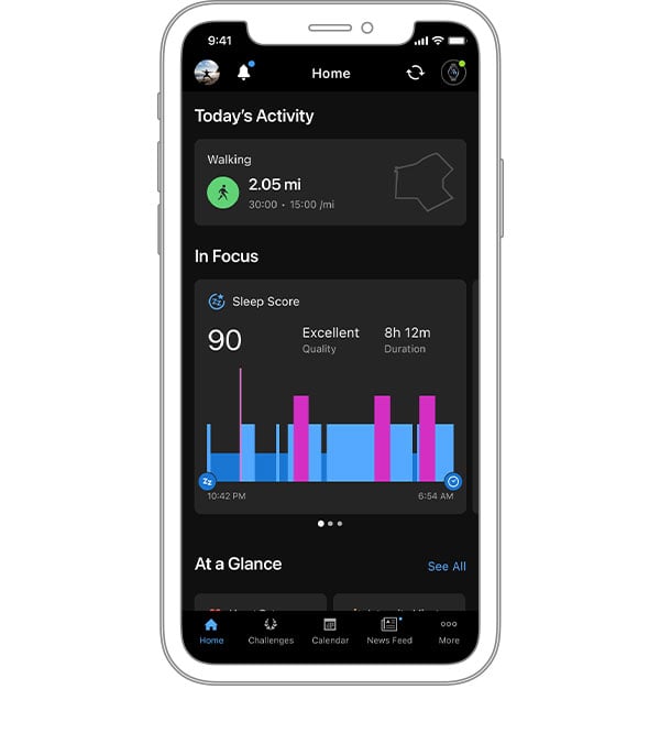 GARMIN CONNECT APP