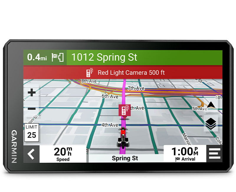 Navigateur GPS Zumo XT Bluetooth de Garmin résistant à l'eau avec écran  tactile en utilisant des gants de 5,5 po pour moto 010-02296-00 (EA1)