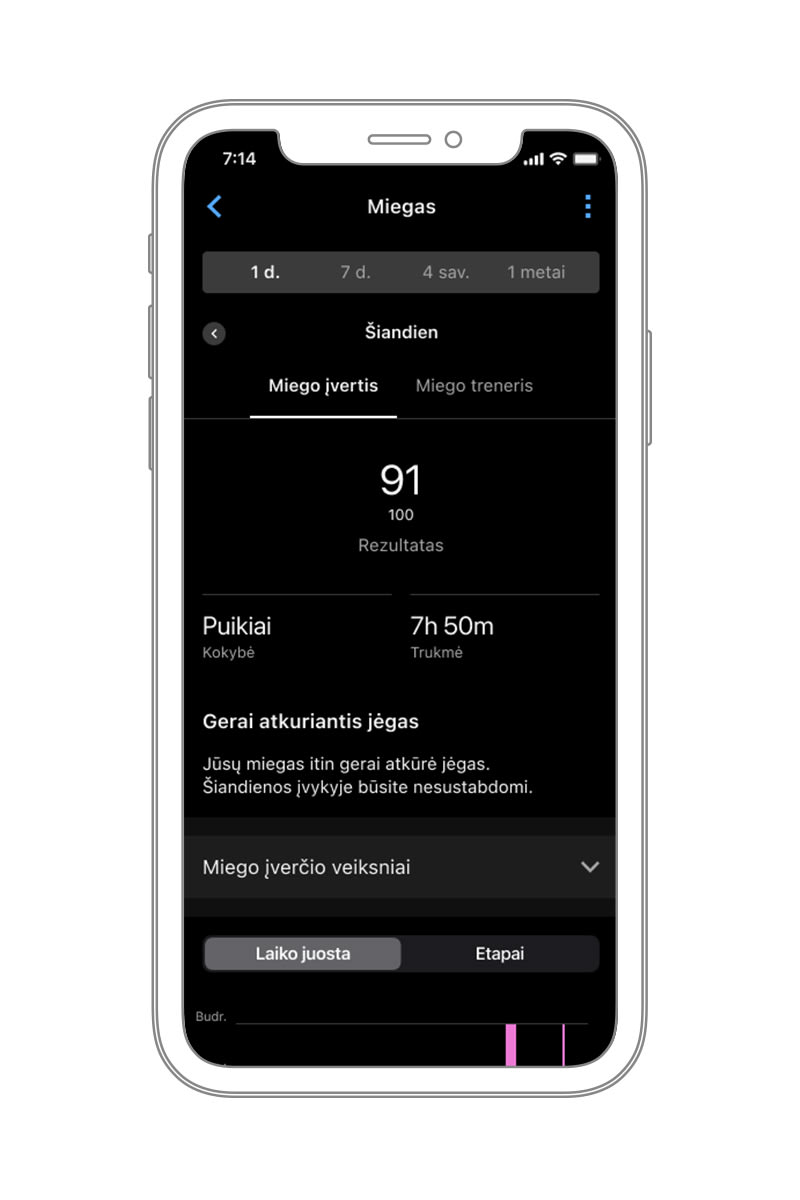 Garmin Index Sleep Monitor | Lizard.lt