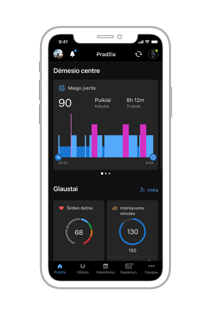 Garmin Index Sleep Monitor | Lizard.lt