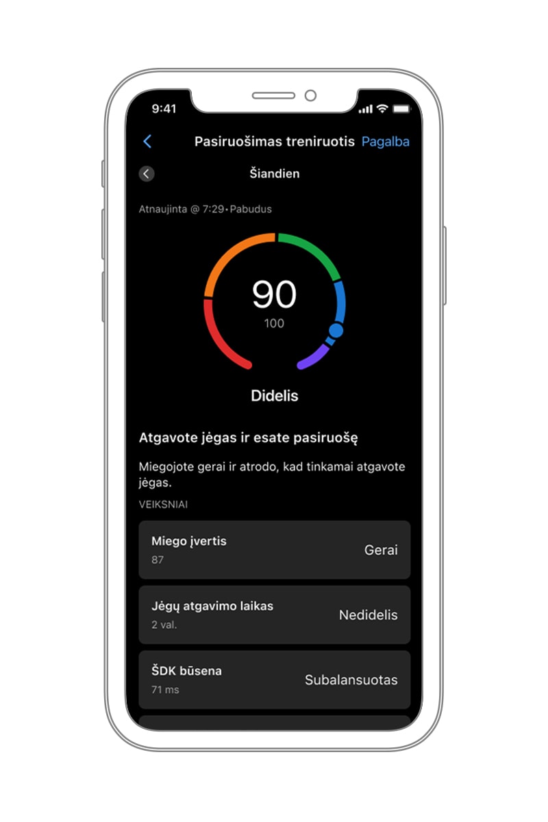 Garmin Index Sleep Monitor | Lizard.lt