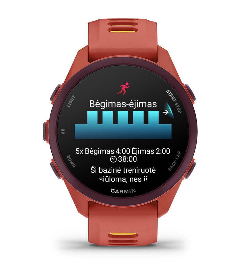 Garmin Forerunner 170 Music | Lizard.lt