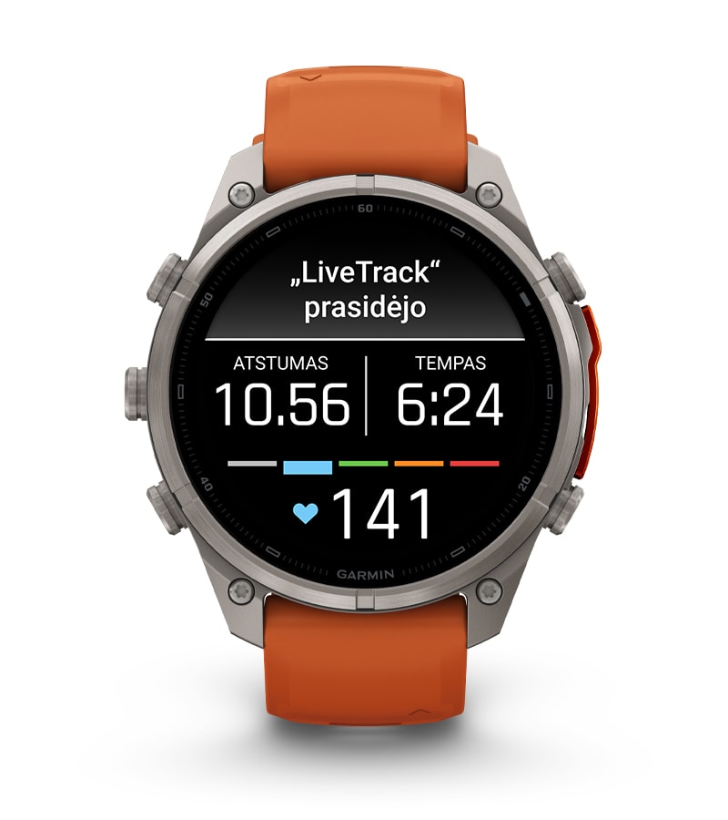 Fenix 9 Pro Inreach 47mm – Titanas - Lizard.lt