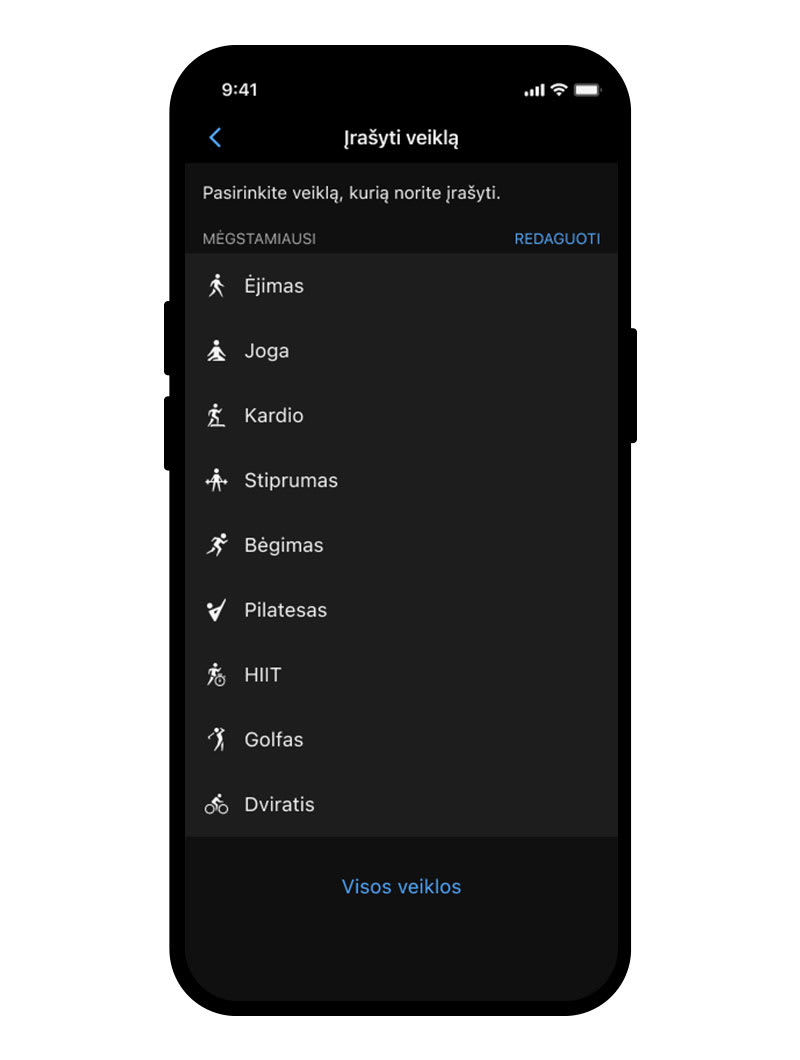 Garmin CIRQA mėlyna išmanioji apyrankė, S-M - 10
