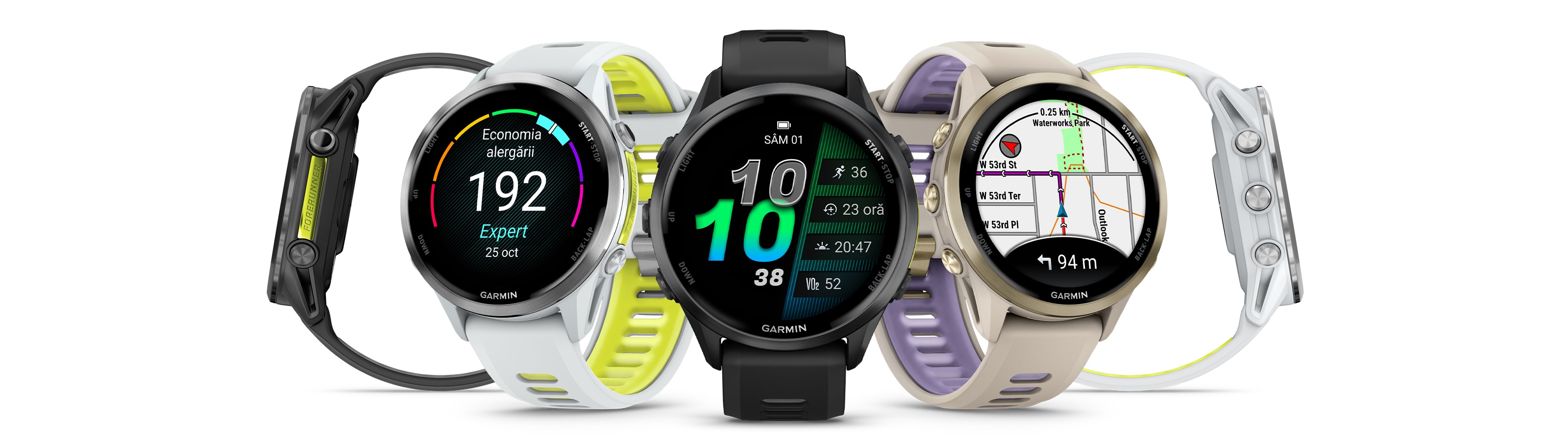 Ceas Garmin Forerunner 970 AMOLED Black | StoneFeet