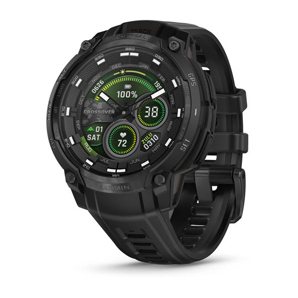 Garmin Instinct Crossover AMOLED | Ceas inteligent tactic Garmin Instinct Crossover AMOLED | Ceas inteligent tactic