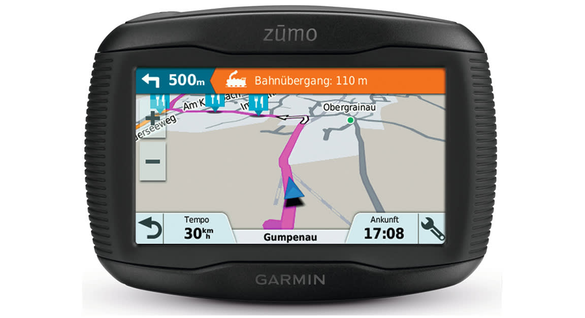 En route avec le GPS Garmin Zümo 345 LM ! ~ EnjoyTheRide