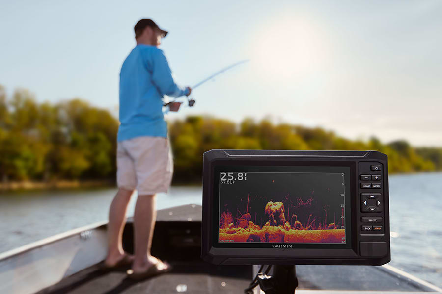 garmin marine fish finders 010-01550-00 Striker 4 with Transducer, 3.5" GPS Fishfinder with Chirp : Electronics CHIRP sonar technology can create crisper fish arches with greater target separation STRIKER 4