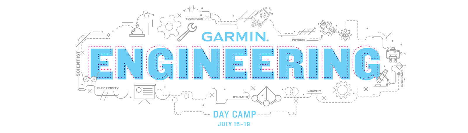 Garmin Engineering Day Camp Collateral - Banner Graphic