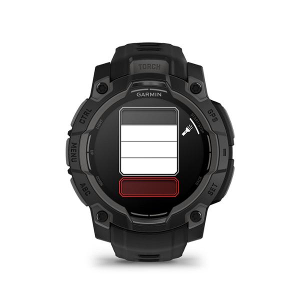 Instinct 3 – 45 mm, AMOLED black