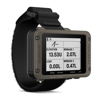 Garmin Foretrex® 901 Ballistic Edition, Wrist-mounted GPS Navigator with Strap