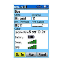 Garmin 220 tracking system clearance