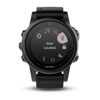 Reloj deportivo - GARMIN Fenix 5 - Pack 2 Correas (Negra Y Amarilla Flúor),  Negro, 1,2