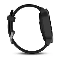 Mobigear Stitched - Bracelet Garmin Vivoactive 3 Music en Cuir Véritable  Fermeture de la pince - Marron 11-8226279-32 