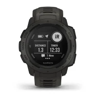  Garmin 010-02064-01 Instinct, Rugged Outdoor Watch with GPS,  features Glonass and Galileo, Heart Rate Monitoring, 3-Axis Compass, Tundra  : Electronics