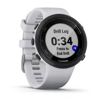  Garmin Swim 2 GPS Swimming Smartwatch with Wearable4U Power  Pack Bundle (Whitestone) : Electronics