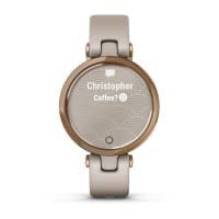 Lily sport edition - Reloj inteligente pequeño para mujer - Seguimiento del  estado físico y la salud, batería de larga duración - Light Sand Rose Gold  con correa beige - Esfera de