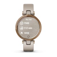 Garmin Lily Sport, Reloj Inteligente con Bisel de Aluminio de Calidad,  Datos de Salud y Forma Física para Mujer, Pantalla Táctil, Notificaciones  de Smartphone, Light Gold : : Moda