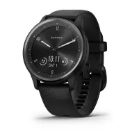 Garmin vivomove HR, Reloj Inteligente Híbrido para Hombres y Mujeres, Color  Ónix Negro con Correa de Ante en Color Tostado Claro 🥇✔️ ® A Pedido 🏆™ -  Inovamusicnet 