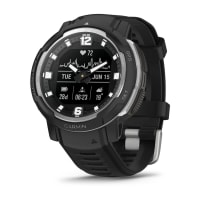 Garmin Instinct Crossover Solar - Tactical Edition, Rugged Hybrid  Smartwatch with Solar, Tactical-Specific Features, Analog Hands and Digital  Display, Black 