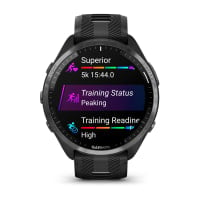 Garmin Forerunner® 965 Titan GPS Running and Triathlon Watch,  Whitestone/Titanium - Worldshop