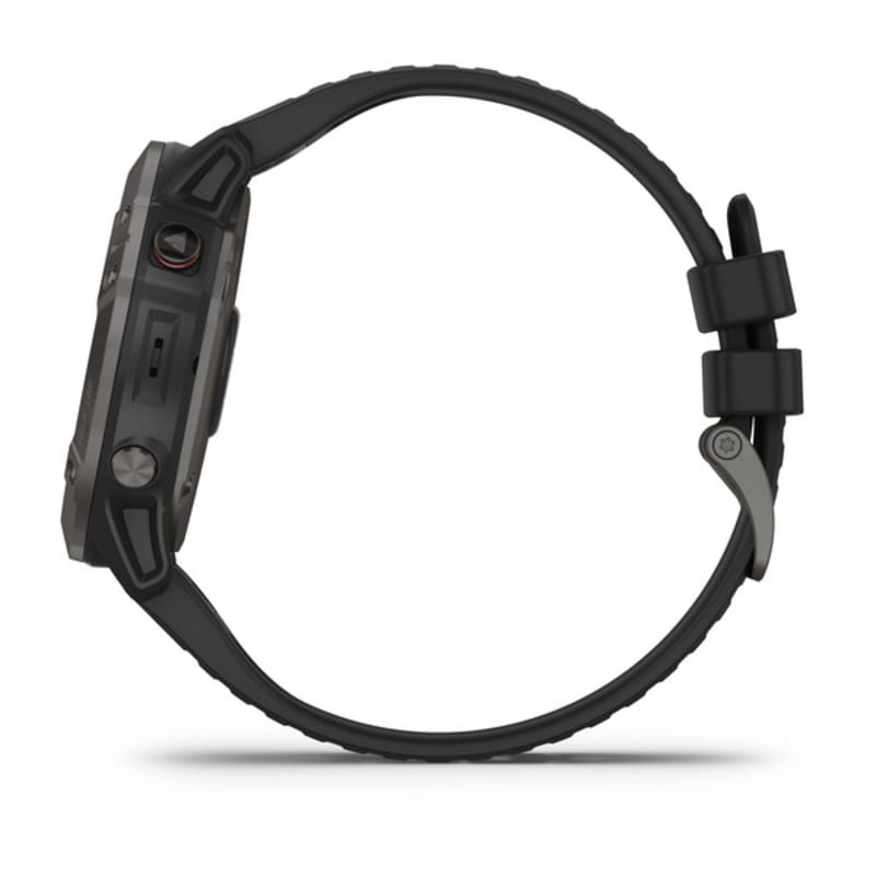  Garmin Fenix 6 Pro, reloj GPS multideportivo premium,  características de mapeo, música, orientación de ritmo ajustado de grado y  sensores de pulso de buey, negro (renovado) : Electrónica