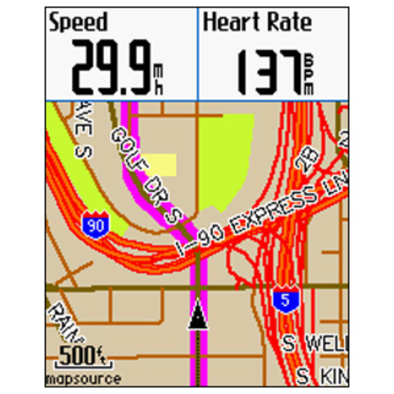 Edge 705 + Monitor de frecuencia cardiaca de Garmin 