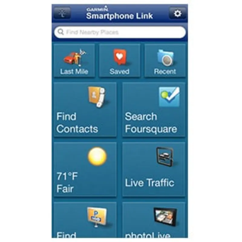 Garmin Smartphone Link App