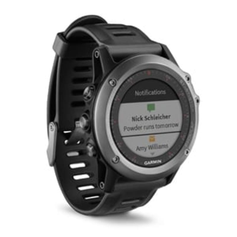 Garmin Fenix 3 Zafiro Correa Metálica Con Hrm Gps Bundle 2