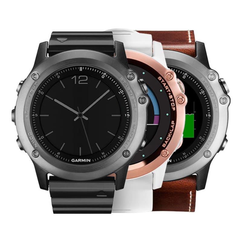 Pulsometro Garmin ® Fenix 3 Zafiro con cinta pectoral