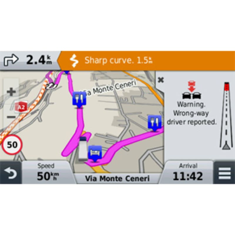 overlap afsnit Terminologi dezl 770LMT-D | Semi Truck GPS | Garmin