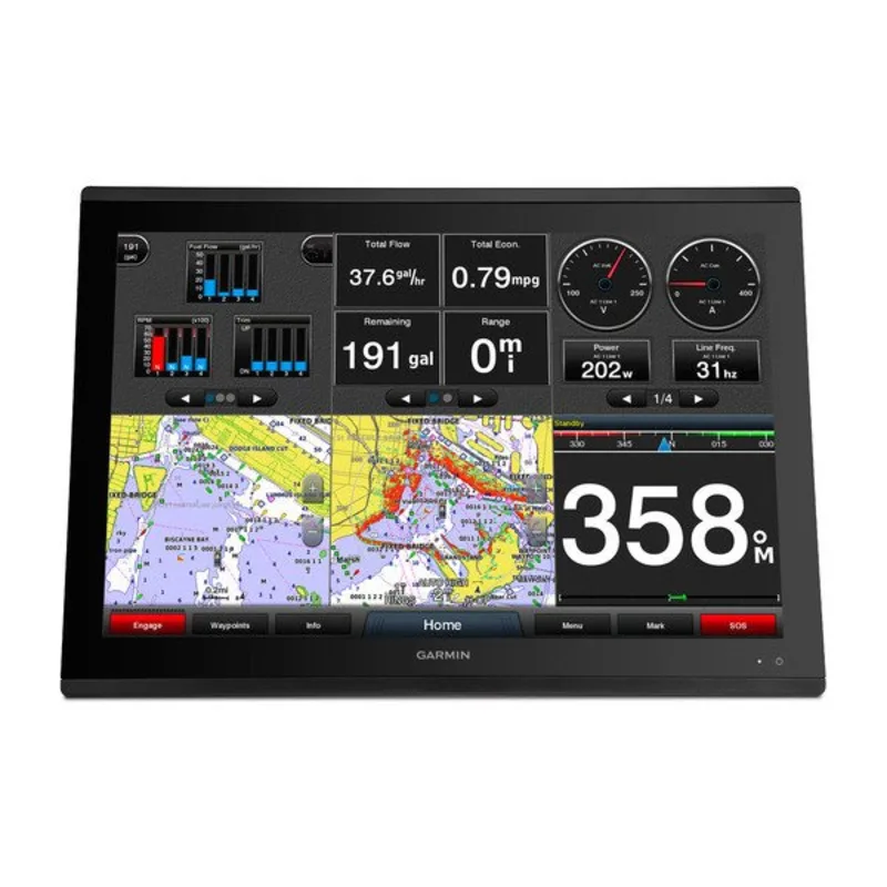 Garmin GPSMAP 8624 MFD Marine Chartplotter